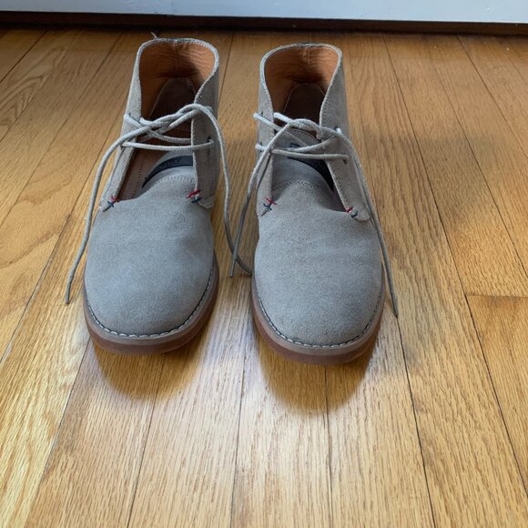 Men\'s Tommy Hilfiger tan suede leather chukka boot main image 4